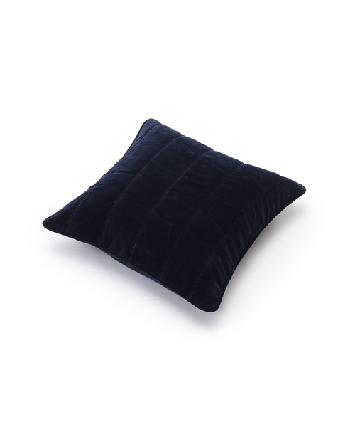 journal standard Furniture （ジャーナルスタンダードファニチャー）の「VELVETEEN CUSHION COVER クッションカバー45cm角（クッション/クッションカバー・レディース・オレンジ/ネイビー/ボルドー/ベージュ/アイボリー/イエロー・FREE）」の9枚目の写真