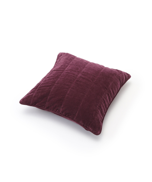 journal standard Furniture （ジャーナルスタンダードファニチャー）の「VELVETEEN CUSHION COVER クッションカバー45cm角（クッション/クッションカバー・レディース・オレンジ/ネイビー/ボルドー/ベージュ/アイボリー/イエロー・FREE）」の10枚目の写真