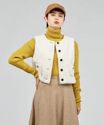To b. by agnes b.（トゥービーバイアニエスベー）の「WU69 GILET エコファージレ（ベスト）」
