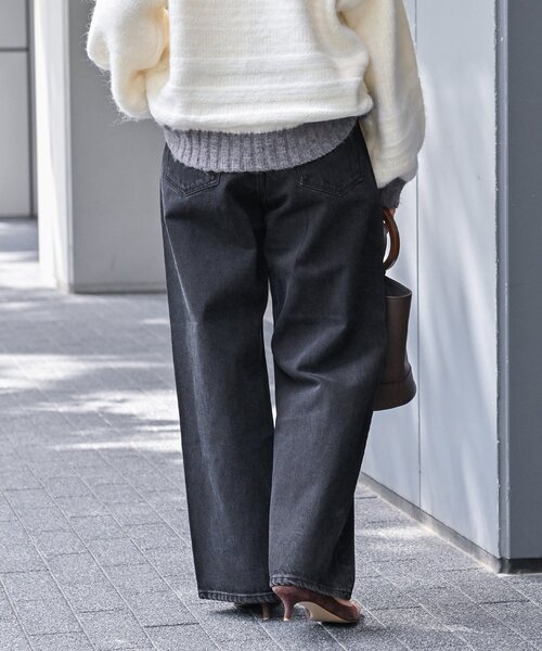 B.C STOCK(ベーセーストック)の「ミドルローライズリニアフレア5ポケット JEAN(デニムパンツ・レディース・ブルー/ブラック/ブルー系その他・MEDIUM/SMALL)」の15枚目の写真