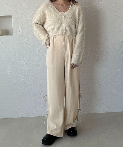 apres jour clair】サイドリボンカーゴパンツ【ZOZOTOWN限定アイテム