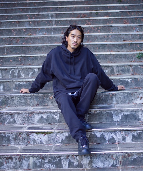 Hurley (ハーレー)の「【Hurley:ハーレー】M OVRSZ EMB ICON SWEAT PANTS ロゴスウェットパンツ(スウェットパンツ・メンズ・ブラック/ヘザーグレー・MEDIUM/LARGE/X-LARGE/SMALL)」の4枚目の写真
