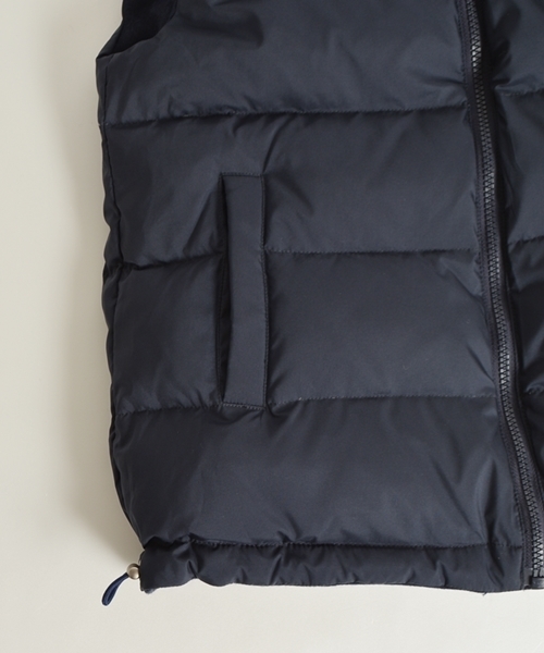 SHIPS for women（シップスフォーウィメン）の「リバーシブルダウンベスト◇（ダウンベスト・レディース・グレー/ネイビー・36/38）」の15枚目の写真