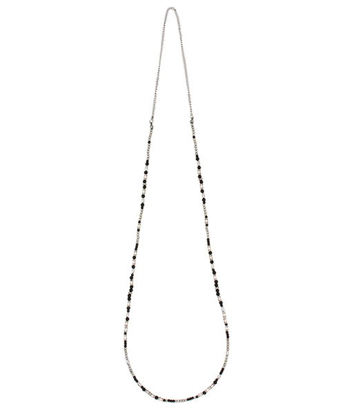 WEGO（ウィゴー）の「WEGO/カラービーズロングネックレス（ネックレス・メンズ・ターコイズブルー/ネイビー/レッド/ホワイト/ブラック・FREE）」の3枚目の写真