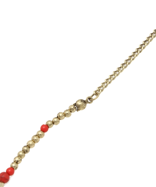 WEGO（ウィゴー）の「WEGO/カラービーズロングネックレス（ネックレス・メンズ・ターコイズブルー/ネイビー/レッド/ホワイト/ブラック・FREE）」の8枚目の写真