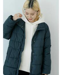 Samansa Mos2 blue | スタイルアップパデットコート(その他アウター)