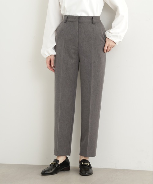 N.(N. Natural Beauty Basic)(エヌエヌナチュラルビューティーベーシック)の「【S Size Line】【セットアップ対応】◆センタープレステーパードパンツ(スラックス・レディース・オフホワイト/ブラック/グレー・SMALL/MEDIUM)」の22枚目の写真