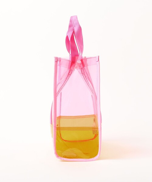 BEAMS mini（ビームスミニ）の「BEAMS mini / カラー PVC プールバッグ 24SS（トートバッグ・キッズ・ピンク/ブルー・ONE SIZE）」の14枚目の写真
