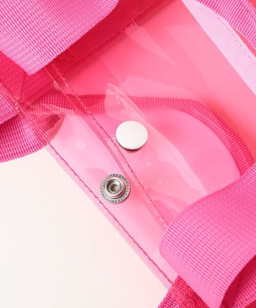 BEAMS mini（ビームスミニ）の「BEAMS mini / カラー PVC プールバッグ 24SS（トートバッグ・キッズ・ピンク/ブルー・ONE SIZE）」の11枚目の写真