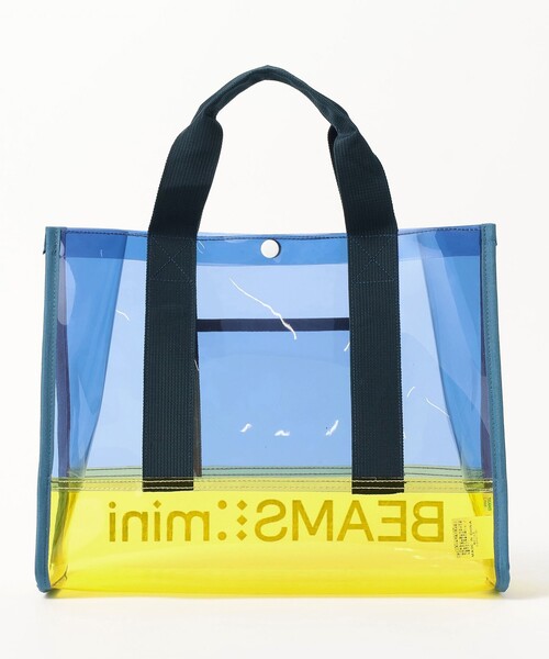 BEAMS mini（ビームスミニ）の「BEAMS mini / カラー PVC プールバッグ 24SS（トートバッグ・キッズ・ピンク/ブルー・ONE SIZE）」の22枚目の写真