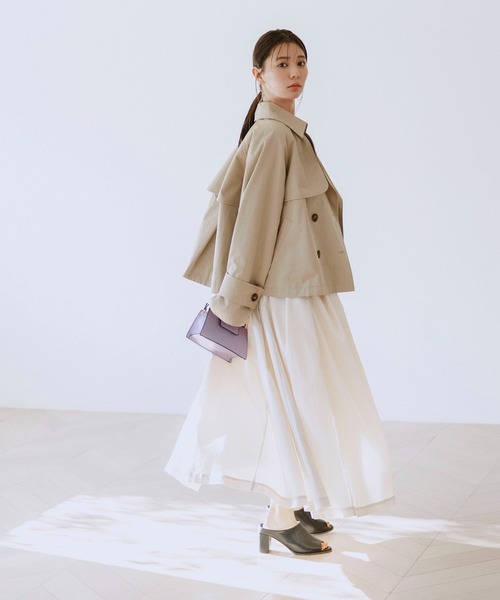 N.N. Natural Beauty Basic 今季 ショートトレンチコート