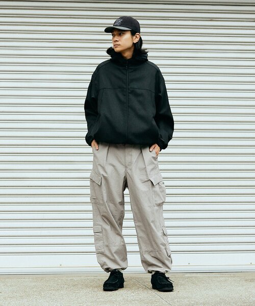 JOURNAL STANDARD(ジャーナルスタンダード)の「リップストップ 8P オーバーパンツ(カーゴパンツ・メンズ・ブラック/グレー/カーキ・MEDIUM/LARGE)」の18枚目の写真