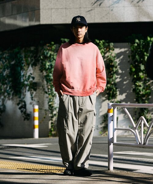 JOURNAL STANDARD(ジャーナルスタンダード)の「リップストップ 8P オーバーパンツ(カーゴパンツ・メンズ・ブラック/グレー/カーキ・MEDIUM/LARGE)」の10枚目の写真