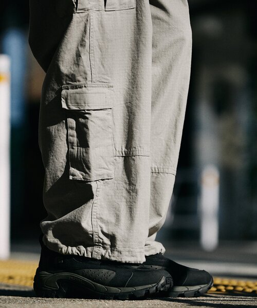 JOURNAL STANDARD(ジャーナルスタンダード)の「リップストップ 8P オーバーパンツ(カーゴパンツ・メンズ・ブラック/グレー/カーキ・MEDIUM/LARGE)」の16枚目の写真