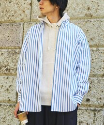 417 EDIFICE | ストライプB.Dシャツ(シャツ/ブラウス)