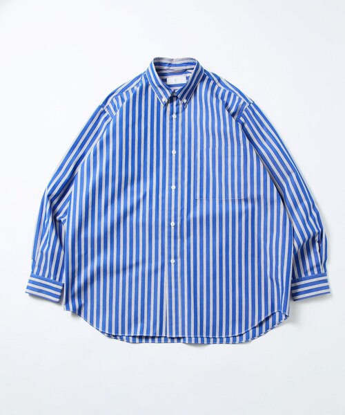 417 EDIFICE（フォーワンセブンエディフィス）の「〇ストライプB.Dシャツ（シャツ/ブラウス・メンズ・ライトブルー/エメラルドブルー/ブルー/ブルー系その他・SMALL/MEDIUM/LARGE）」の11枚目の写真