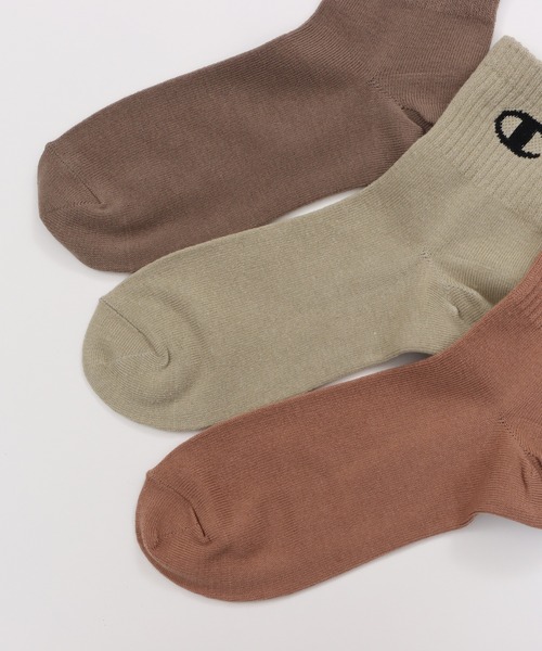 Champion（チャンピオン）の「【Champion/チャンピオン】レディース 【3足組】クォーターレングスソックス（ソックス/靴下・レディース・その他1・SMALL）」の2枚目の写真