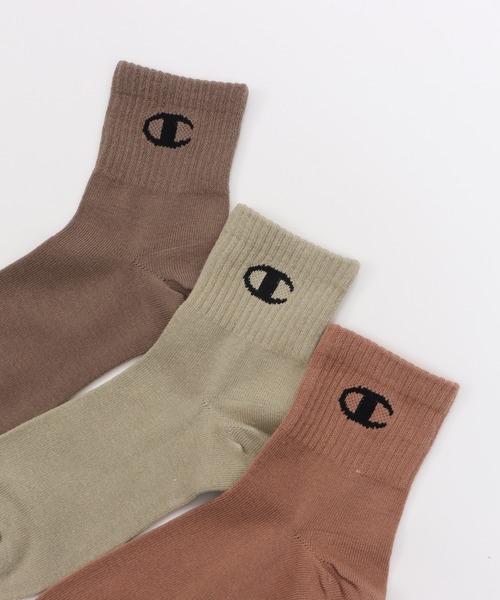 Champion（チャンピオン）の「【Champion/チャンピオン】レディース 【3足組】クォーターレングスソックス（ソックス/靴下・レディース・その他1・SMALL）」の3枚目の写真