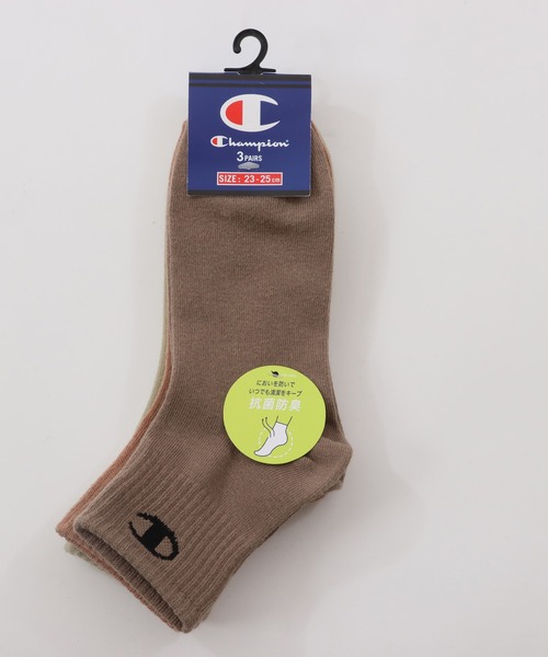 Champion（チャンピオン）の「【Champion/チャンピオン】レディース 【3足組】クォーターレングスソックス（ソックス/靴下・レディース・その他1・SMALL）」の4枚目の写真