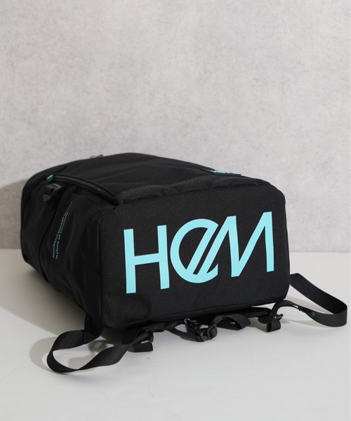 HeM（ヘム）の「【HeM/ヘム】 ルーク ボックスリュックサック SAC'S BAR 別注 32L（バックパック/リュック・レディース・グリーン/ブルー/ホワイト・FREE）」の15枚目の写真
