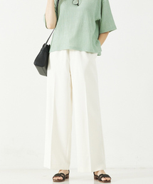 abahouse mavie | NEW！【感嘆】イージーストレートパンツ(スラックス)