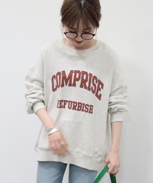 AMERICAN HOLIC | 【WEB限定】バックドレープロゴ裏毛プルオーバー(スウェット)