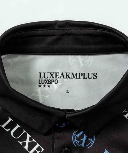 新品未使用、タグ付き LUXEAKMPLUS 黒 ポロシャツ Lサイズ 楽天市場】LUXEAKMPLUS リュクスエイケイエムプラス ゴルフ