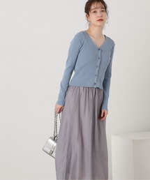 N.（N. Natural Beauty Basic） | ◆リブカーディガンスカートセット(ワンピース)