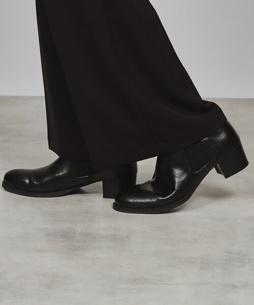 tk.TAKEO KIKUCHI（ティーケータケオキクチ）の「◆シンセティックレザーアソートシューズ（ブーツ・メンズ・ブラック/ブラック系・55/65/75）」の8枚目の写真