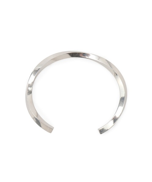 JUNRED（ジュンレッド）の「ital. from JUNRed / narrow twist bangle（バングル/リストバンド・メンズ・シルバー・FREE）」の6枚目の写真