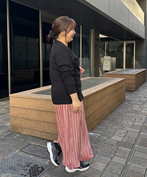 un dix cors（アンディコール）の「ウォッシャブルダブルポケットカーディガン（カーディガン/ボレロ・レディース・イエロー/オレンジ/ライトグレー/ブラック・FREE）」の14枚目の写真