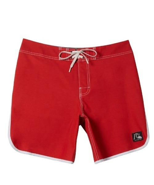 Quiksilver クイックシルバー　ボードショーツレッド チェック柄水着 Quiksilver クイックシルバー ボードショーツレッド チェック柄水着