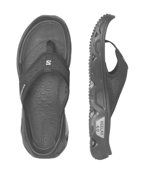 SALOMON（サロモン）の「SALOMON/サロモン メンズ サンダル REELAX BREAK 6.0  リカバリー L47110800（サンダル・メンズ・ブラック・26.0cm/26.5cm/27.0cm/27.5cm/28.0cm）」の6枚目の写真