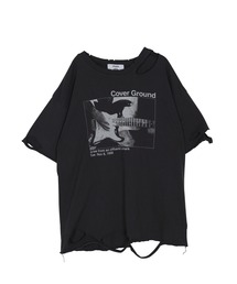 jouetie | ダメージフォトBIG Tシャツ(Tシャツ/カットソー)
