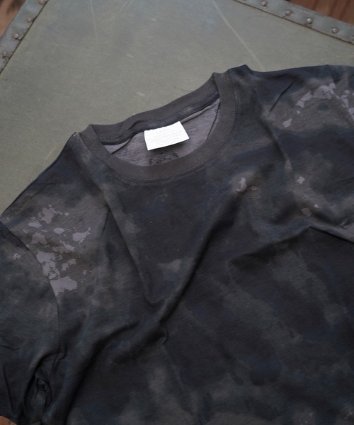 MILITARY（ミリタリー）の「【Military Reproduts　ミリタリーリプロダクツ】カモフラTシャツ（Tシャツ/カットソー・メンズ・ベージュ/ホワイト/カーキオリーブ/ブラック・MEDIUM/LARGE/X-LARGE）」の3枚目の写真