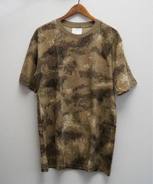 MILITARY（ミリタリー）の「【Military Reproduts　ミリタリーリプロダクツ】カモフラTシャツ（Tシャツ/カットソー・メンズ・ベージュ/ホワイト/カーキオリーブ/ブラック・MEDIUM/LARGE/X-LARGE）」の9枚目の写真