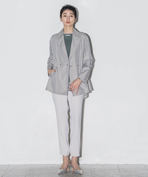 la.f…(ラエフ)の「【WEB別注/洗濯機で洗える/セットアップ可】ダブルクロス2WAYイージーパンツ(その他パンツ・レディース・ネイビー/ブラック/ベージュ・7号/11号/9号)」の21枚目の写真