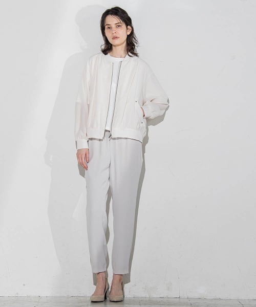 la.f…(ラエフ)の「【WEB別注/洗濯機で洗える/セットアップ可】ダブルクロス2WAYイージーパンツ(その他パンツ・レディース・ネイビー/ブラック/ベージュ・7号/11号/9号)」の15枚目の写真