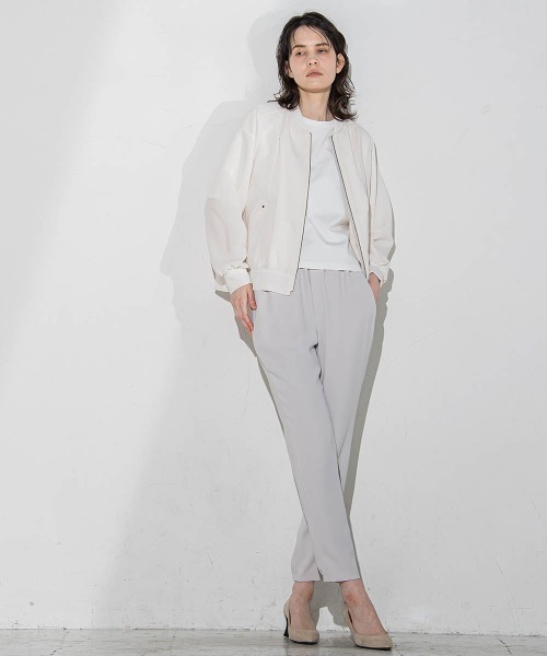 la.f…(ラエフ)の「【WEB別注/洗濯機で洗える/セットアップ可】ダブルクロス2WAYイージーパンツ(その他パンツ・レディース・ネイビー/ブラック/ベージュ・7号/11号/9号)」の16枚目の写真