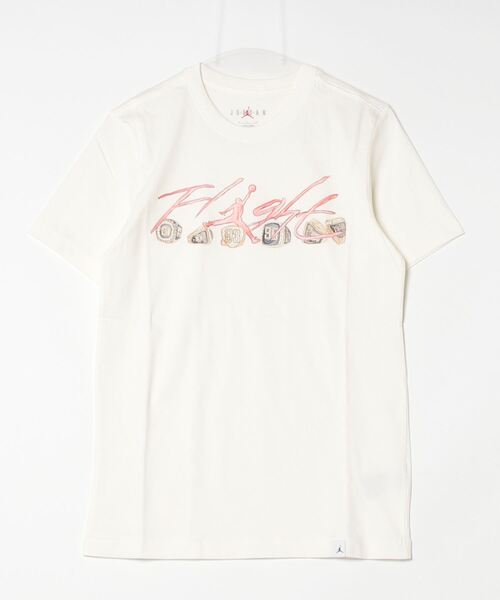 JORDAN BRAND（ジョーダンブランド）の「ジョーダン  ジョーダン FLT ESS リングス S/S クルー（Tシャツ/カットソー・メンズ・オフホワイト/ブラック/レッド・S/M/L/XL/2XL/3XL）」の2枚目の写真