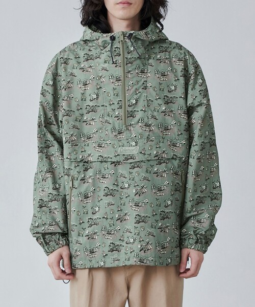 COLEMAN(コールマン)の「Coleman(コールマン)別注グラフィックナイロンアノラックパーカー(セットアップ可能)(パーカー・メンズ・その他1/その他2・M/L)」の11枚目の写真