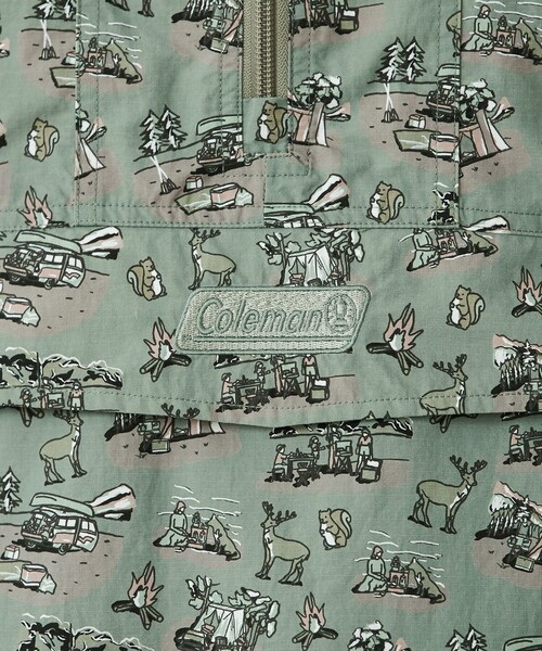 COLEMAN(コールマン)の「Coleman(コールマン)別注グラフィックナイロンアノラックパーカー(セットアップ可能)(パーカー・メンズ・その他1/その他2・M/L)」の5枚目の写真