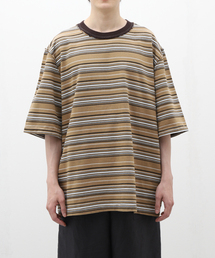 【CAMIEL FORTGENS / カミエル・フォートヘンス】BIG TEE HEAVY JERSEY (ボーダー)