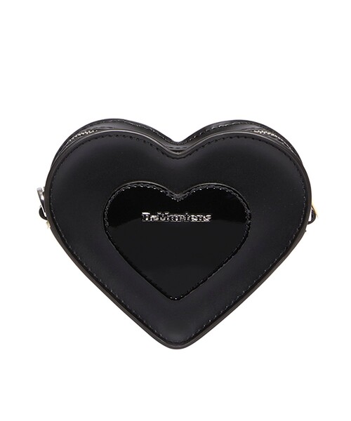 Dr. Martens（ドクターマーチン）の「Dr.Martens/ドクターマーチン Mini Heart Bag / AD092100 / AD092001 / AD092650 / ハートミニショルダーバッグ（ショルダーバッグ・レディース・ブラック/ピンク/ホワイト・ONE SIZE）」の5枚目の写真