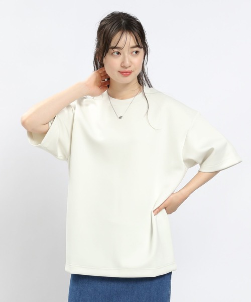 GLOBAL WORK Smile Seed Store（グローバルワーク スマイルシードストア）の「ダンボールスウェットクルー半袖/181001（Tシャツ/カットソー・メンズ・ブラック/チャコール/オフホワイト/ネイビー/ベージュ・SMALL/MEDIUM/LARGE/X-LARGE）」の12枚目の写真