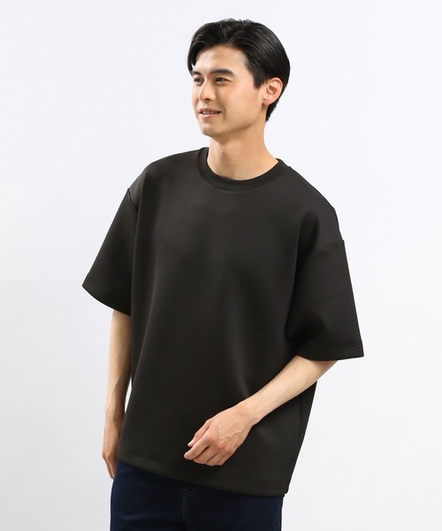 GLOBAL WORK Smile Seed Store（グローバルワーク スマイルシードストア）の「ダンボールスウェットクルー半袖/181001（Tシャツ/カットソー・メンズ・ブラック/チャコール/オフホワイト/ネイビー/ベージュ・SMALL/MEDIUM/LARGE/X-LARGE）」の15枚目の写真