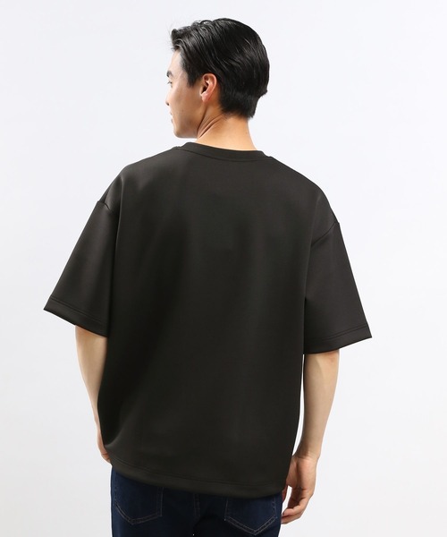 GLOBAL WORK Smile Seed Store（グローバルワーク スマイルシードストア）の「ダンボールスウェットクルー半袖/181001（Tシャツ/カットソー・メンズ・ブラック/チャコール/オフホワイト/ネイビー/ベージュ・SMALL/MEDIUM/LARGE/X-LARGE）」の16枚目の写真