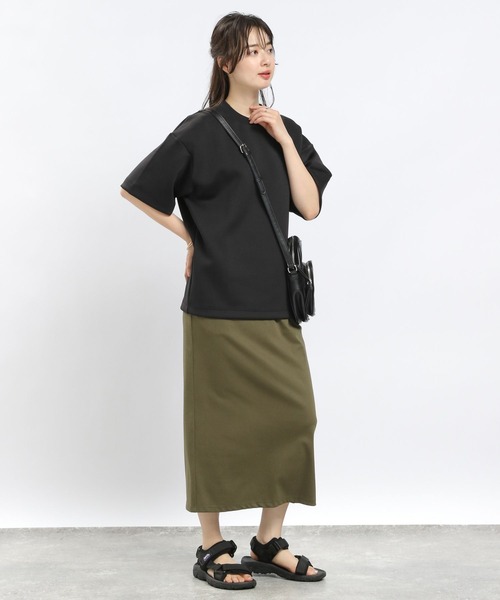 GLOBAL WORK Smile Seed Store（グローバルワーク スマイルシードストア）の「ダンボールスウェットクルー半袖/181001（Tシャツ/カットソー・メンズ・ブラック/チャコール/オフホワイト/ネイビー/ベージュ・SMALL/MEDIUM/LARGE/X-LARGE）」の17枚目の写真