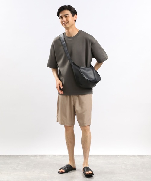 GLOBAL WORK Smile Seed Store（グローバルワーク スマイルシードストア）の「ダンボールスウェットクルー半袖/181001（Tシャツ/カットソー・メンズ・ブラック/チャコール/オフホワイト/ネイビー/ベージュ・SMALL/MEDIUM/LARGE/X-LARGE）」の20枚目の写真