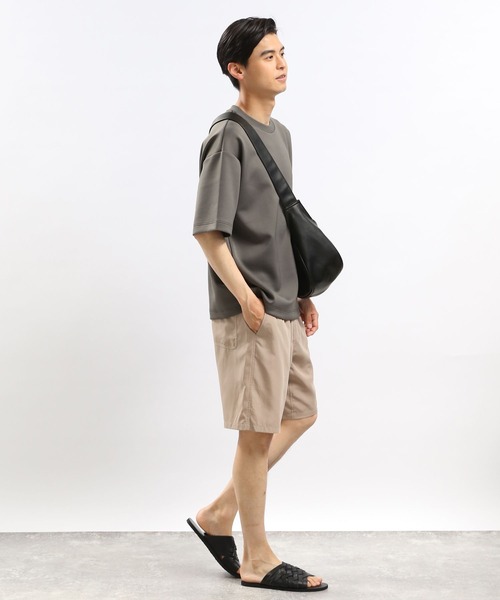 GLOBAL WORK Smile Seed Store（グローバルワーク スマイルシードストア）の「ダンボールスウェットクルー半袖/181001（Tシャツ/カットソー・メンズ・ブラック/チャコール/オフホワイト/ネイビー/ベージュ・SMALL/MEDIUM/LARGE/X-LARGE）」の21枚目の写真